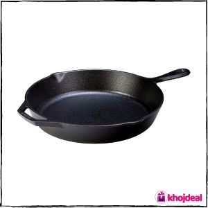 Lodge Logic Pre-Seasoned Cast Iron Skillet (12-inch)