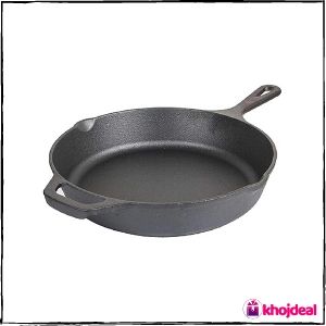 HighKind Pre-Seasoned Cast Iron Skillet (10.25-inch)