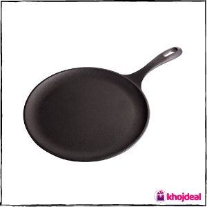 Victoria Pre-seasoned Cast Iron Comal Griddle (10.5-inch)