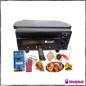 HOT BERG Electric Tandoor & Barbeque Grill Combo