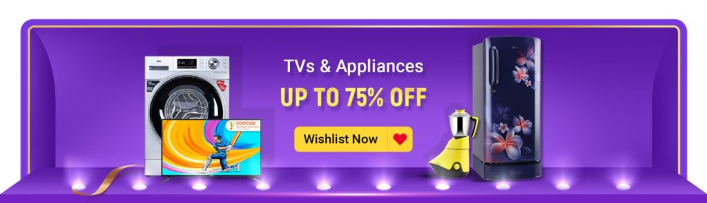 Flipkart Big Billion Day 2020 TV Offers