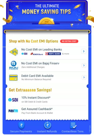 Flipkart Big Billion Day 2020 Bank Offers