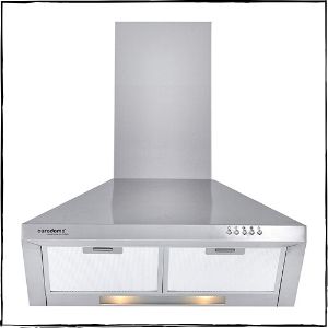 Eurodomo Chimney (Sapphire PB SS 60), Stainless Steel