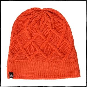 Adidas Polyester Outdoor Beanie (Orange)