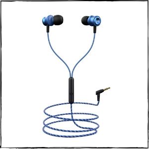 boAt BassHeads 152 Wired Earphones (Blue)