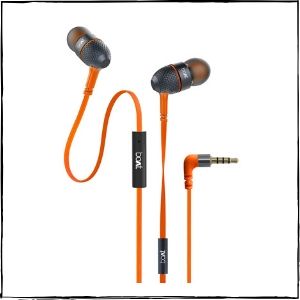 boAt BassHeads 225 in-Ear Super Extra Bass Headphones (Molten Orange)