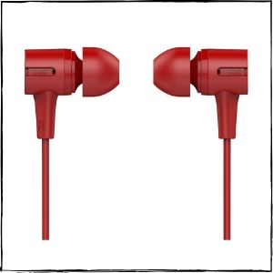 boAt BassHeads 102 Wired Earphones (Fiery Red)