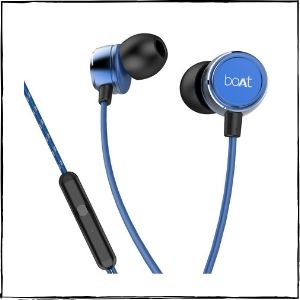 boAt BassHeads 172 Wired Earphones (Blue)