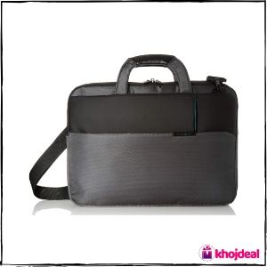 Samsonite Tech-ict 9 Ltrs Grey Laptop Briefcase