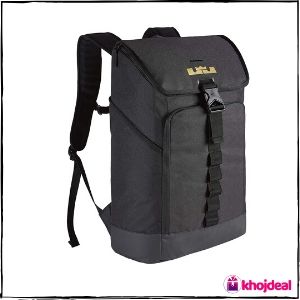 Nike Polyester Black Laptop Backpack