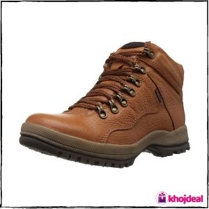 Red Chief Men's Lace-up Leather Boots (Tan)