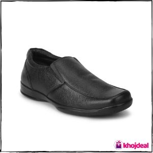 Red Chief Men's Black Formal Shoes