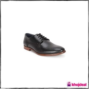 Peter England Men's Black Formal Shoes
