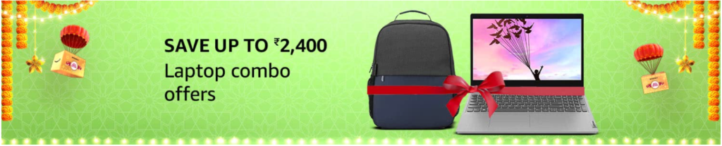 3. Amazon Diwali Offers On Laptops