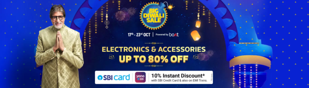 Big Diwali Sale Offer on Electronics