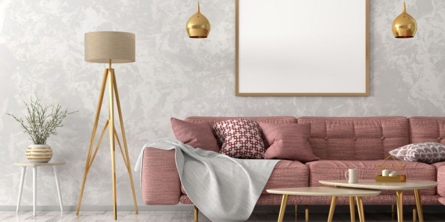 Zen decor in the living room