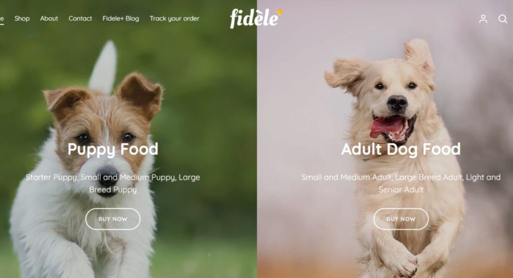 fidele dog food