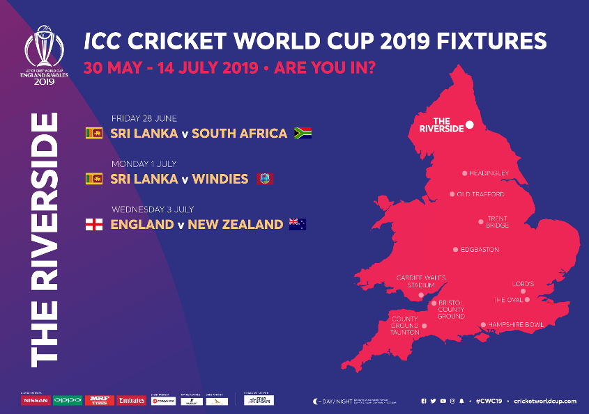 The Riverside Durham Stadium ICC Cricket World Cup 2021 Venue