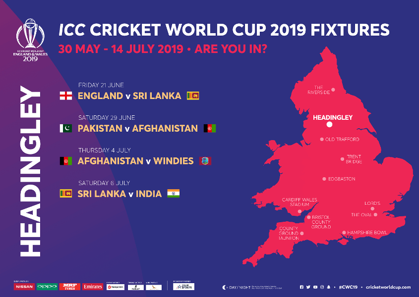 Headingley Stadium ICC Cricket World Cup 2021 Venue