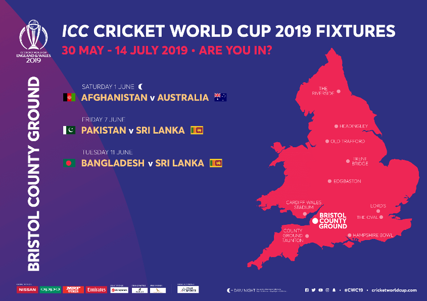Bristol County Ground ICC Cricket World Cup 2021 Venue