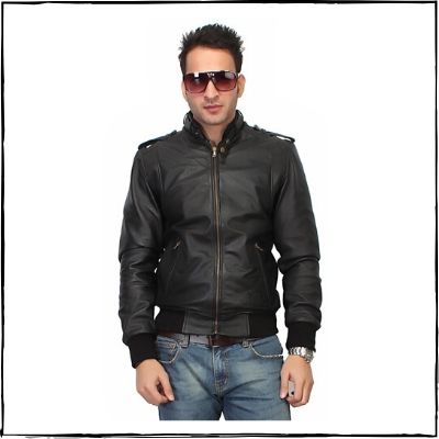 Bareskin-Black-Leather-Bomber-Jacket